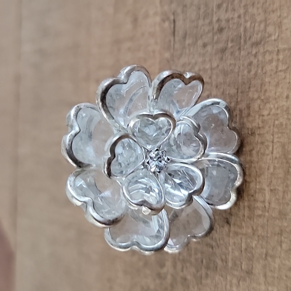 Heart Rose Fashion Ring - Picture 6 of 8